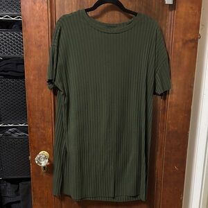Forever 21 Olive Green Mini Dress